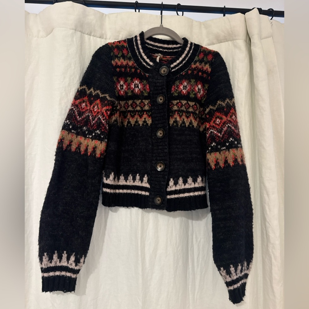 Free people knit cardigan